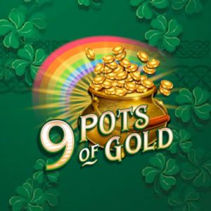 9 pots of gold slot logo