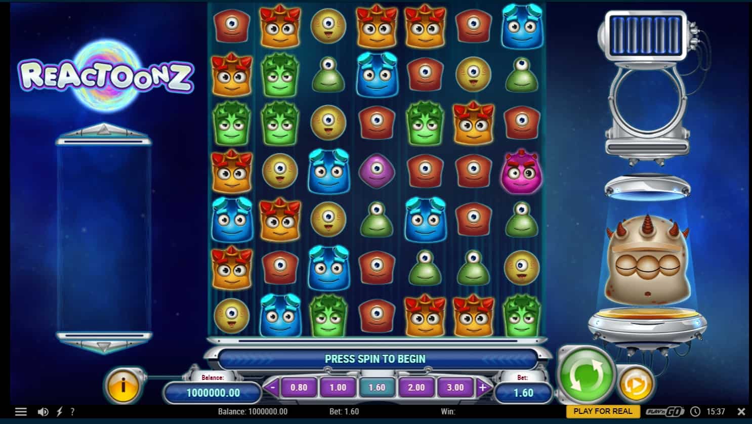 Reactoonz Screenshot 1