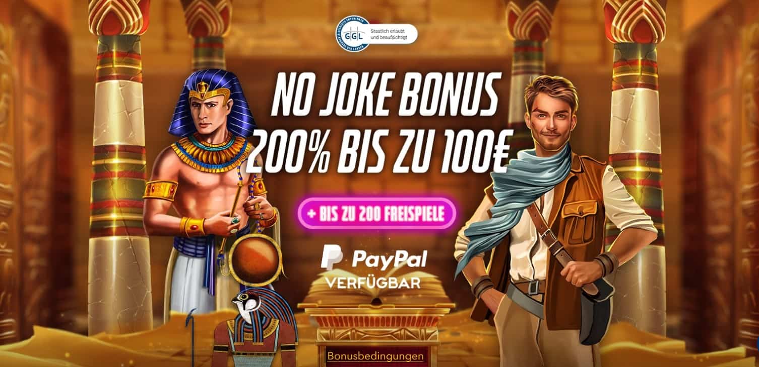 2 man presenting Jokerstars bonus