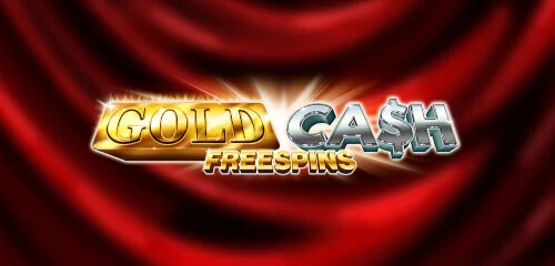 Screenshot of Gold Cash Free Spins slot game interface