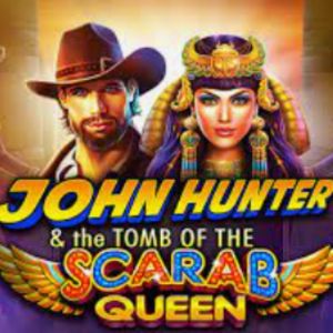 John Hunter and the Scarab Queen Slot Logo