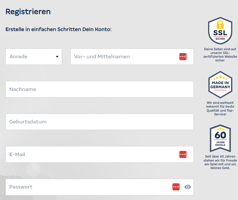 Merkur Casino Registrierung