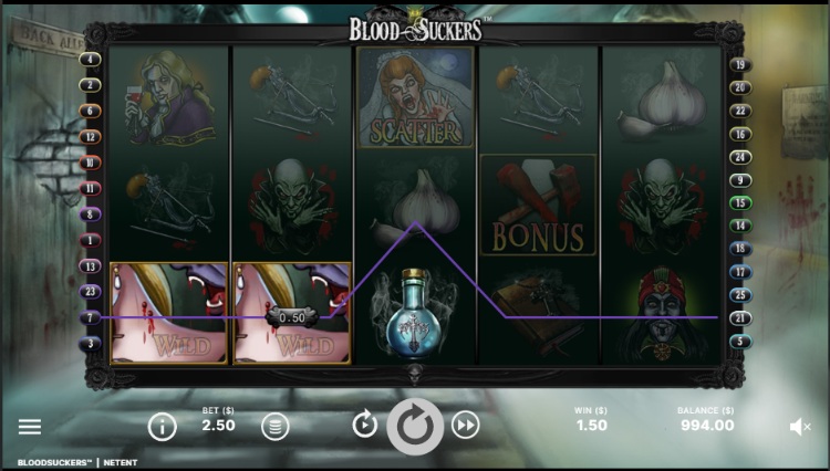 Blood Suckers bonus