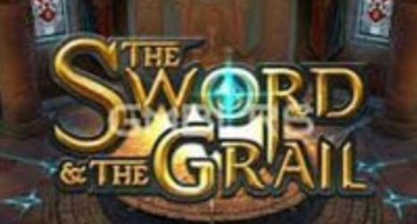 The sword and the grail Slot Logo